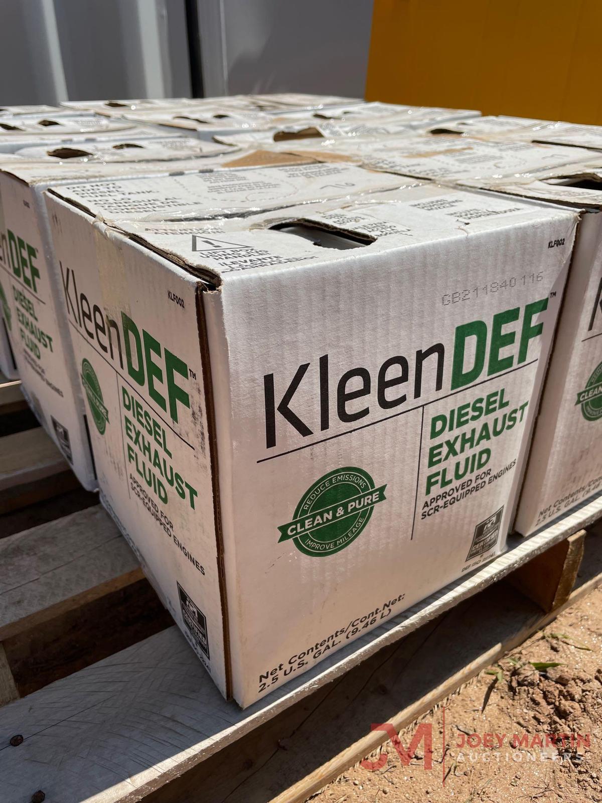 (1) 2.5 GALLON KLEEN DEF FLUID