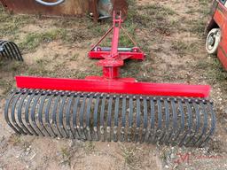 NEW KING KUTTER 60" LANDSCAPE RAKE
