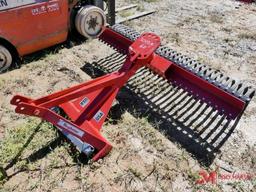 NEW KING KUTTER 60" LANDSCAPE RAKE