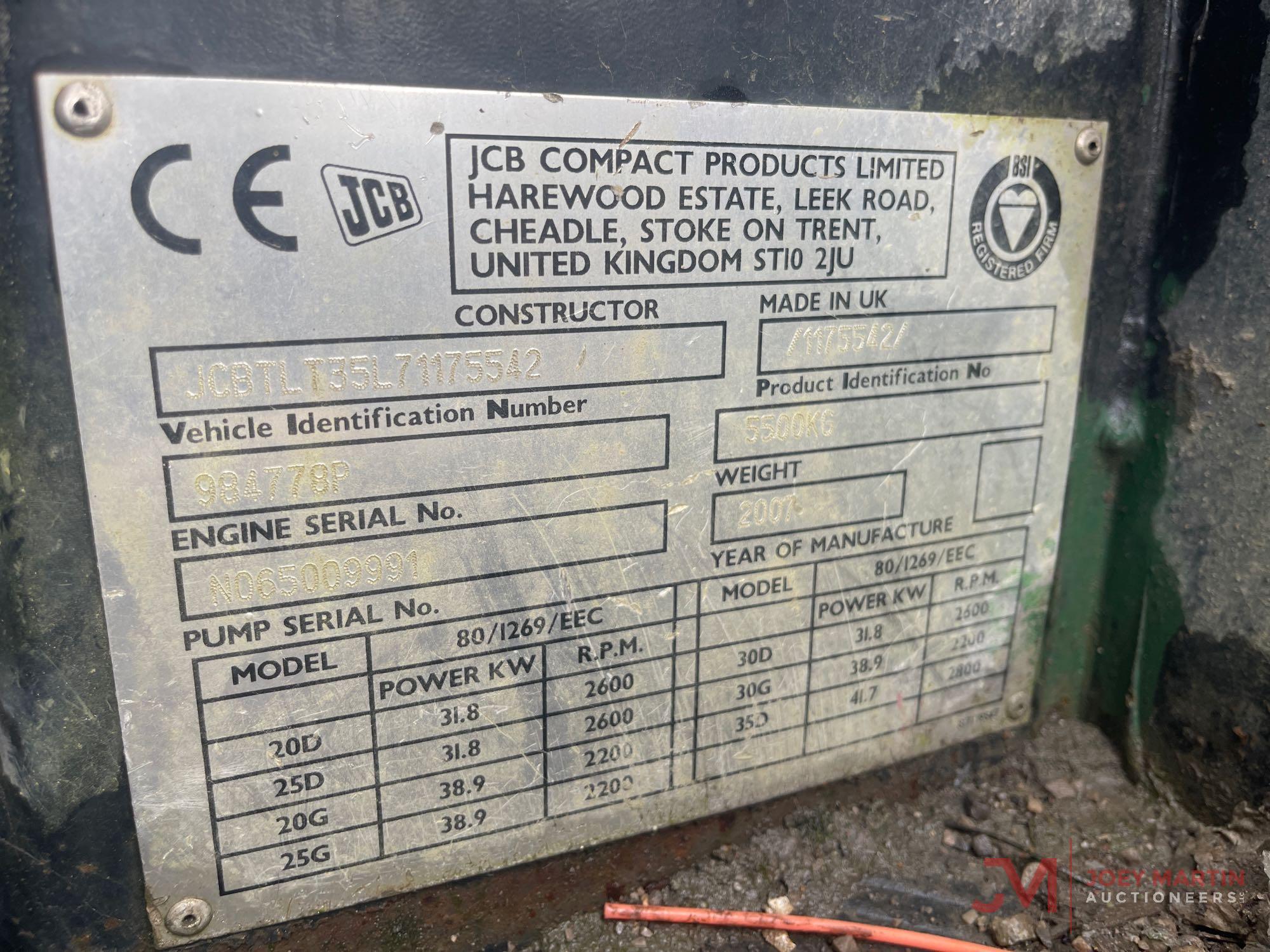 JCB FORKLIFT