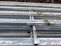 (1) NEW 12' 5-BAR GALVANIZED HD PANEL