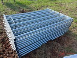 (1) NEW 9' 5-BAR GALVANIZED HD PANEL