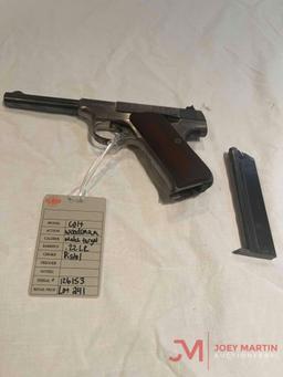 COLT WOODSMAN MATCH TARGET .22LR PISTOL