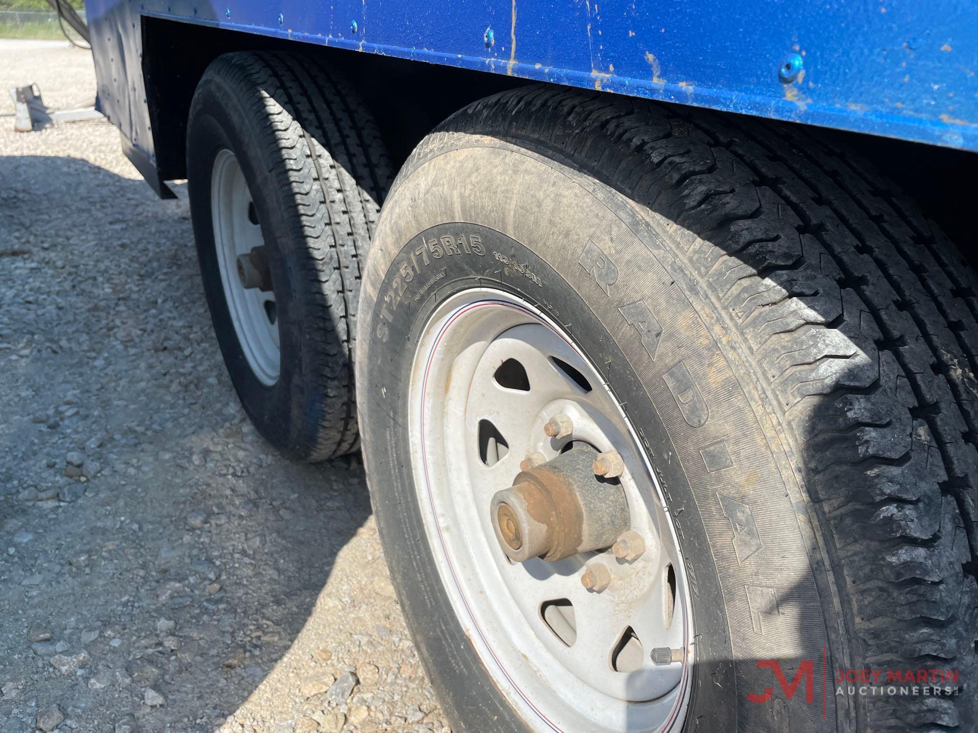86?x12? ENCLOSED TRAILER
