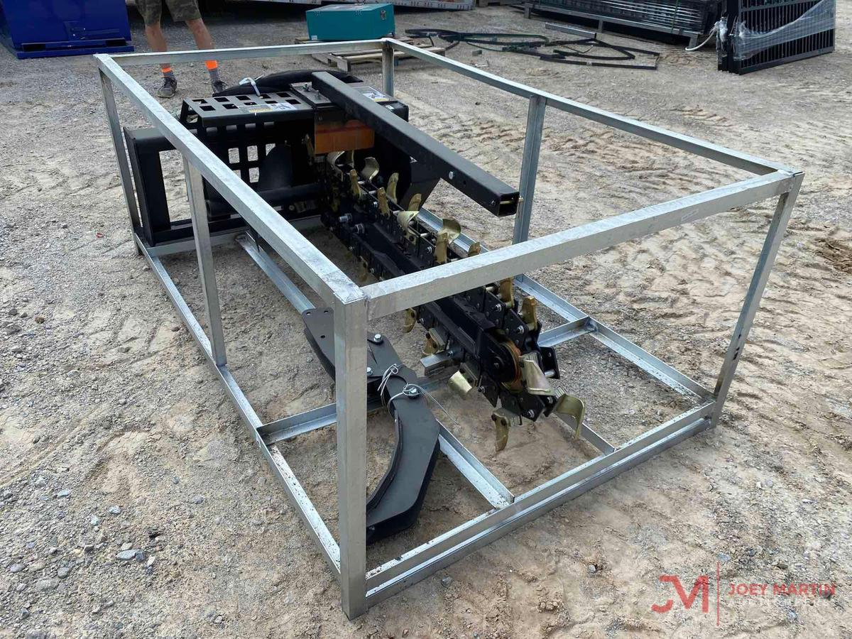 NEW HYDRAULIC TRENCHER SKID STEER ATTACHMENT