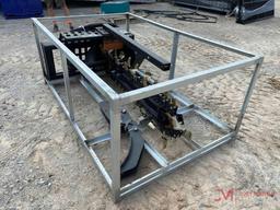 NEW HYDRAULIC TRENCHER SKID STEER ATTACHMENT