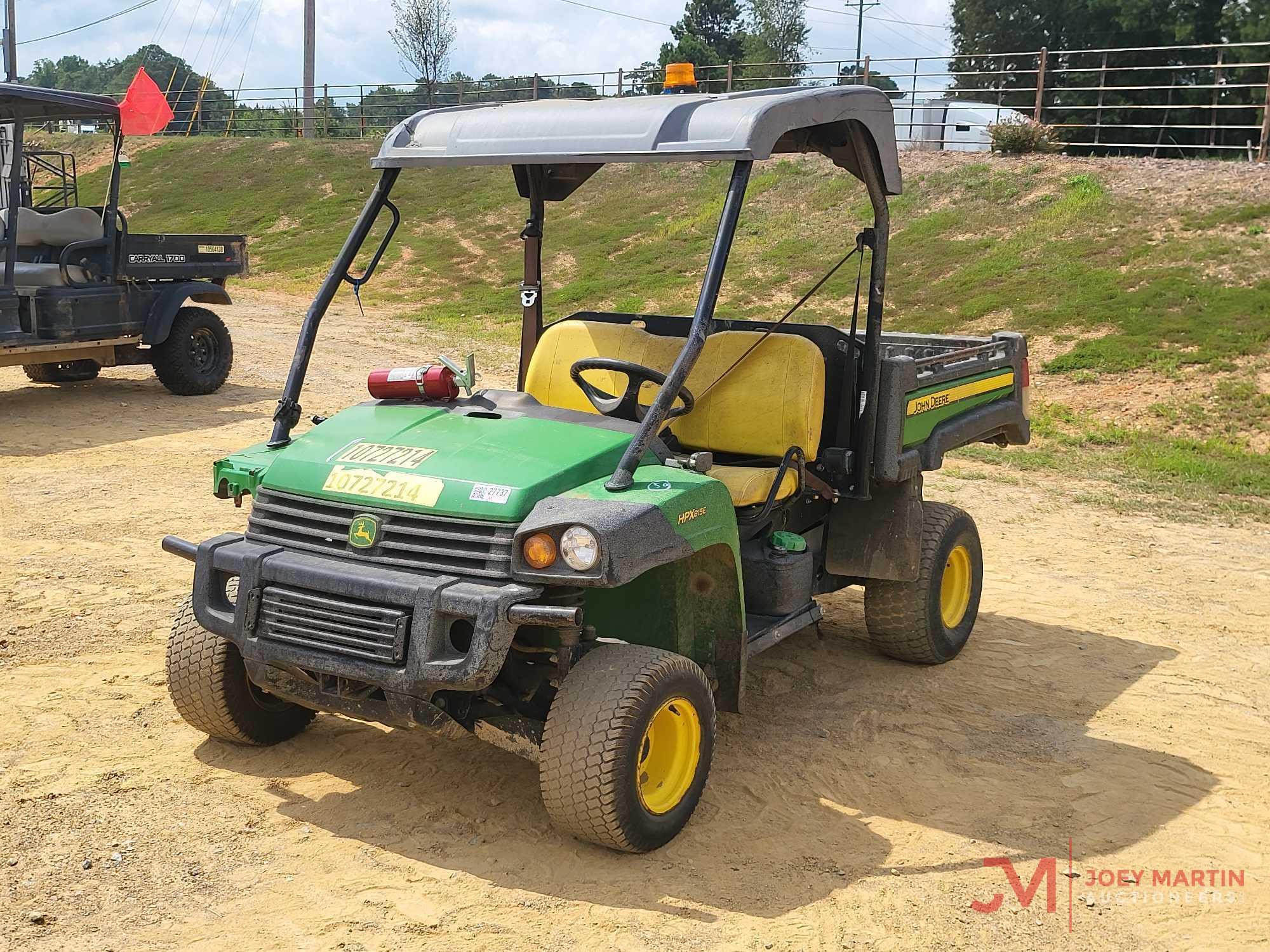 2018 JOHN DEERE HPX815E UTV