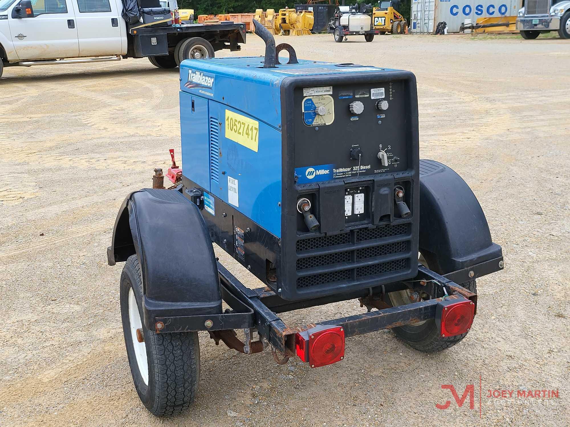 2016 MILLER TRAILBLAZER 325 WELDER/GENERATOR