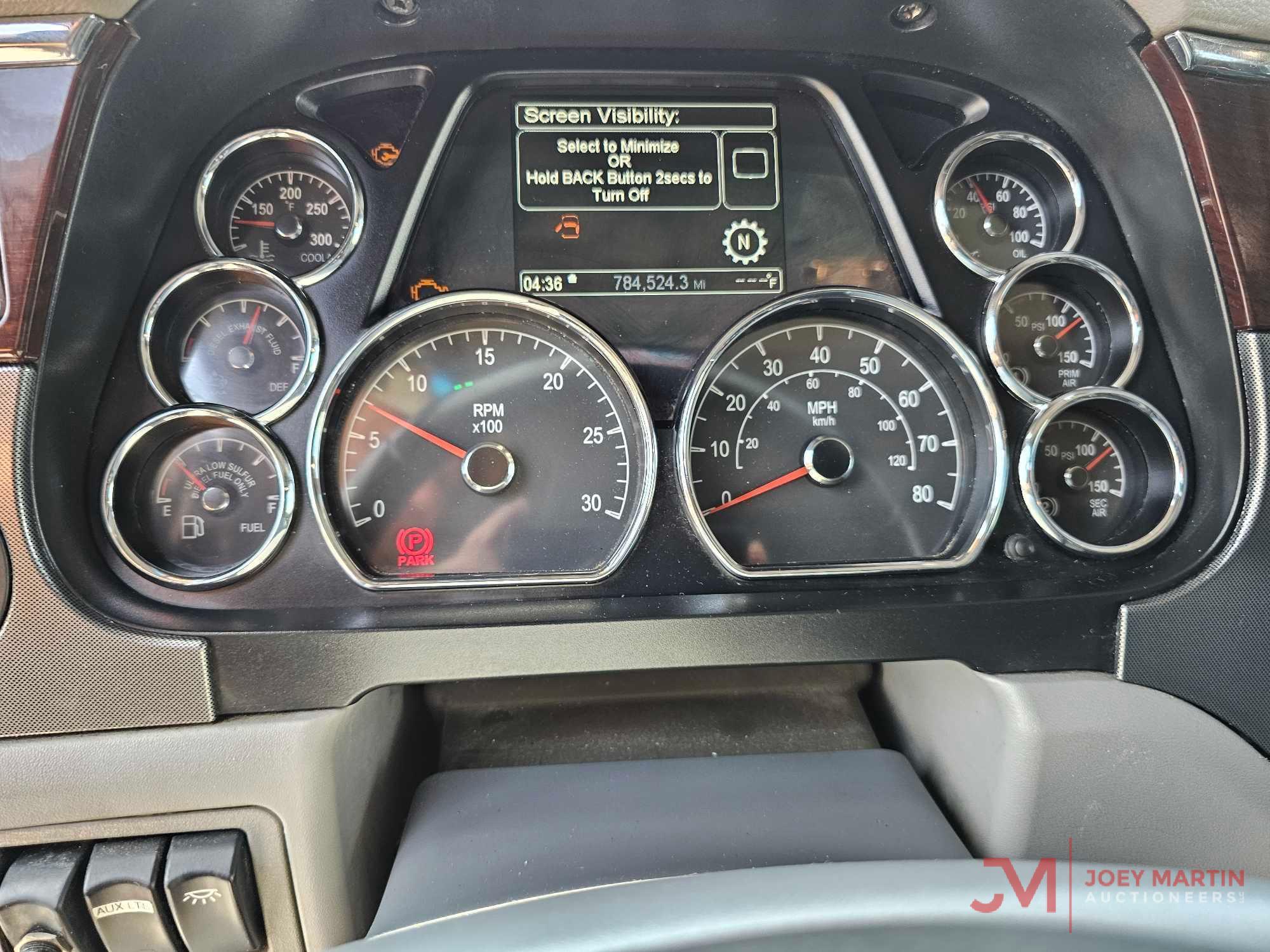 2016 PETERBILT 579 SLEEPER TRUCK TRACTOR