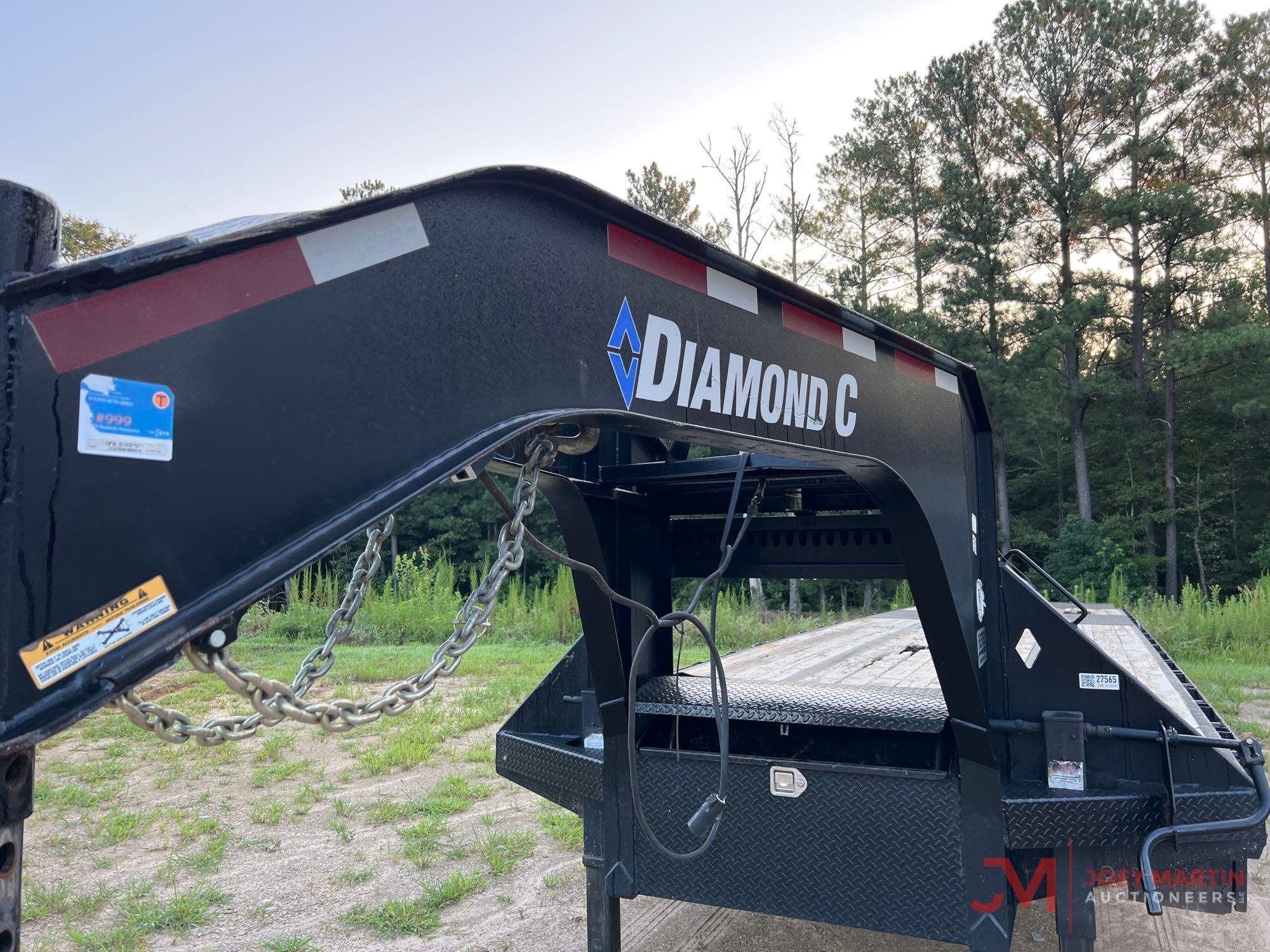 2020 DIAMOND C 35' PLUS 5' GOOSENECK TRAILER