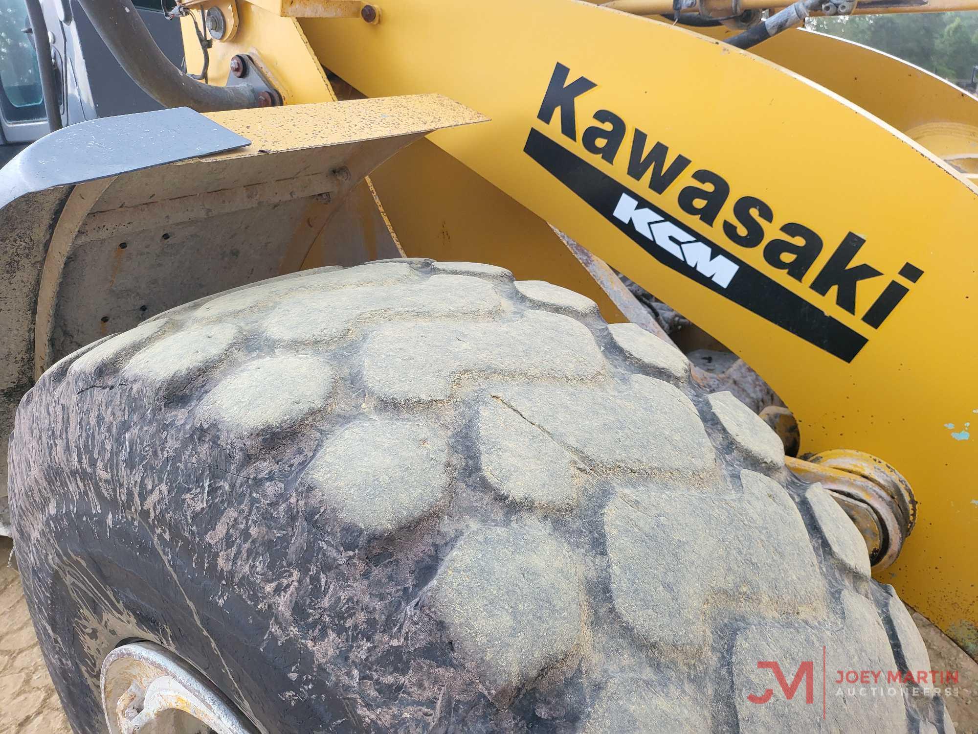2017 KAWASAKI KCM 80 Z7 RUBBER TIRE LOADER