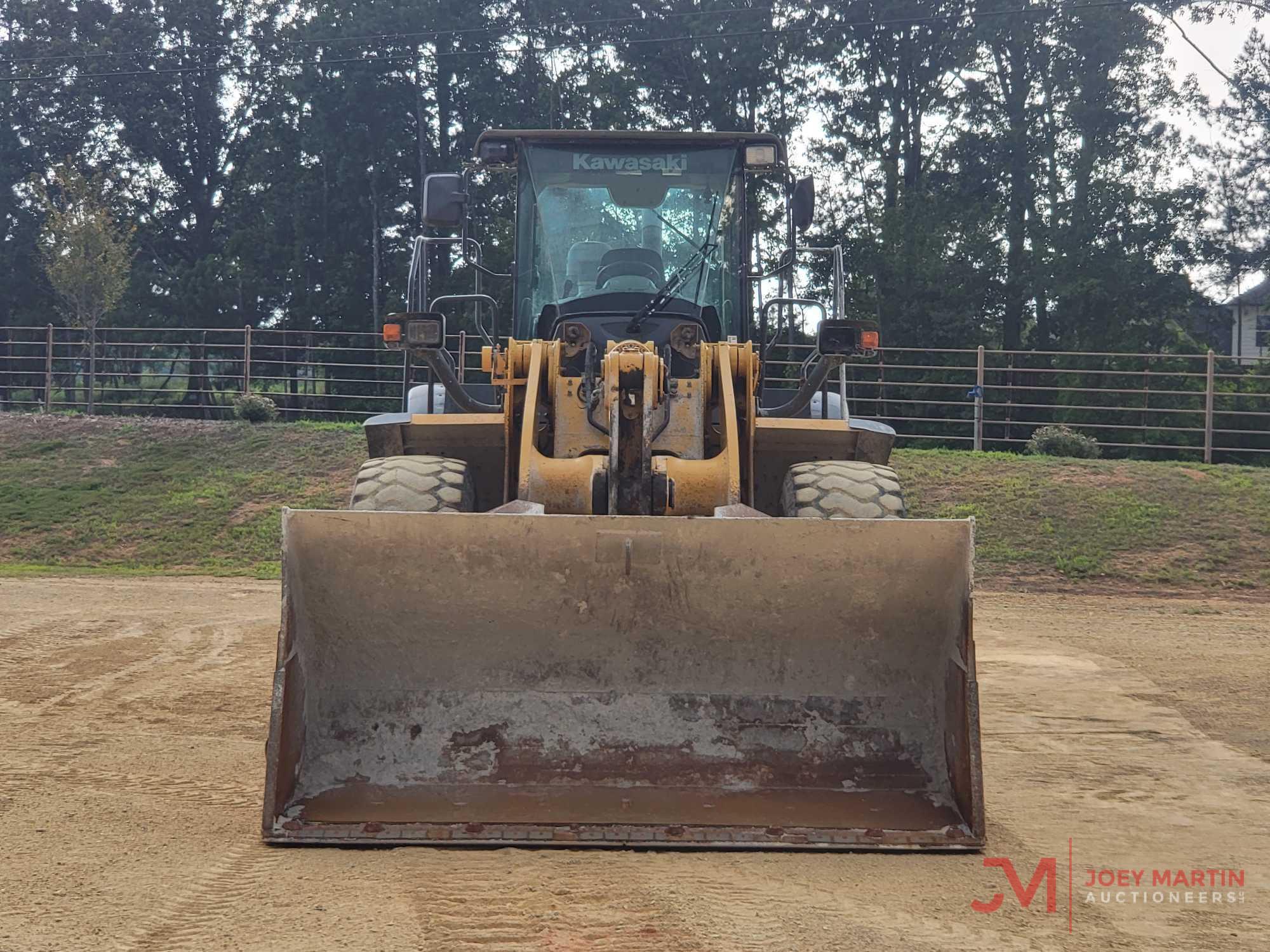 2017 KAWASAKI KCM 80 Z7 RUBBER TIRE LOADER