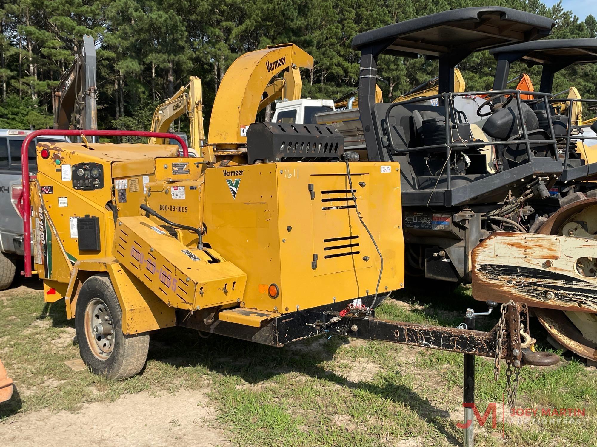2015 VERMEER BC 1000 WOOD CHIPPER