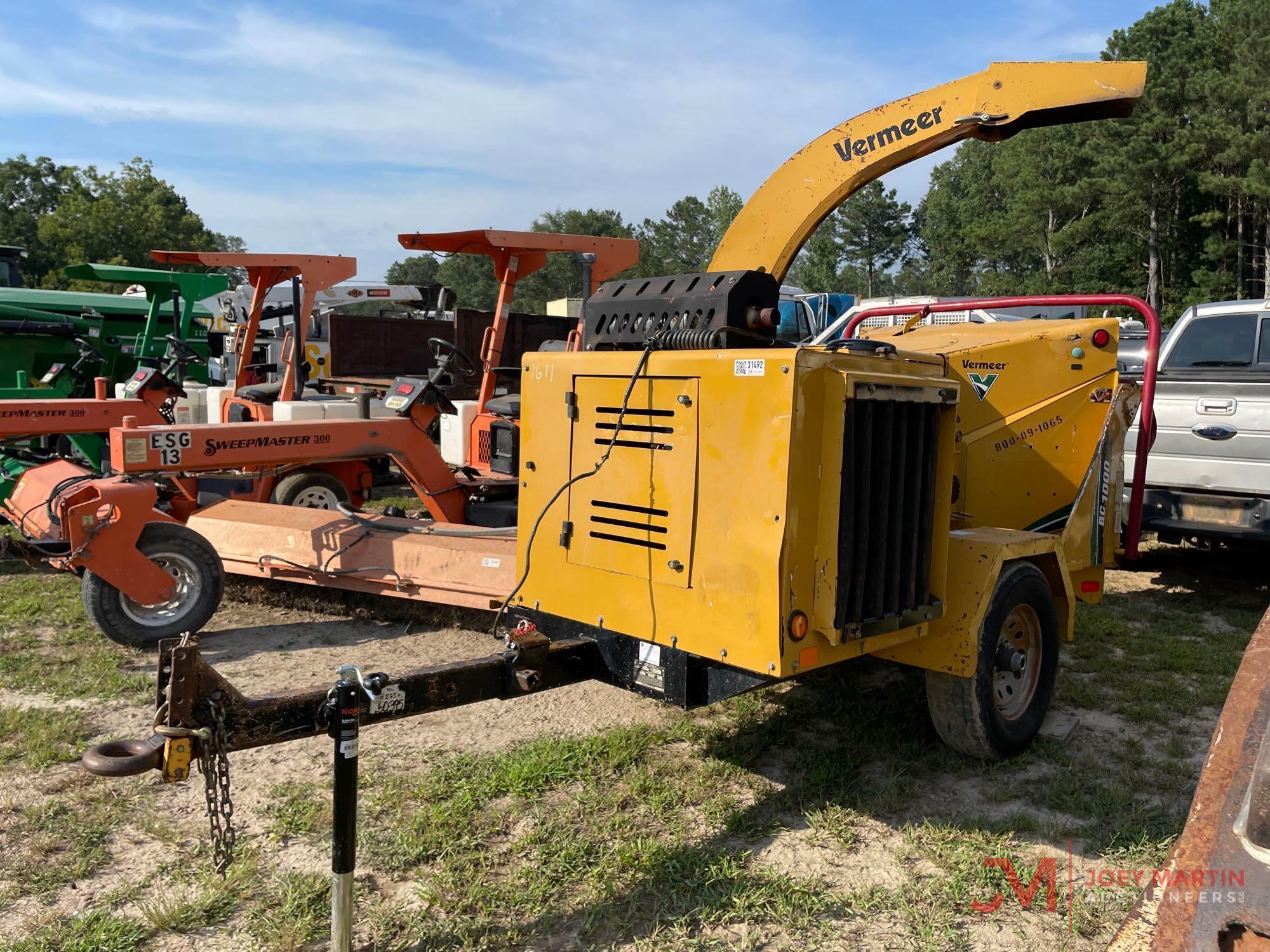 2015 VERMEER BC 1000 WOOD CHIPPER