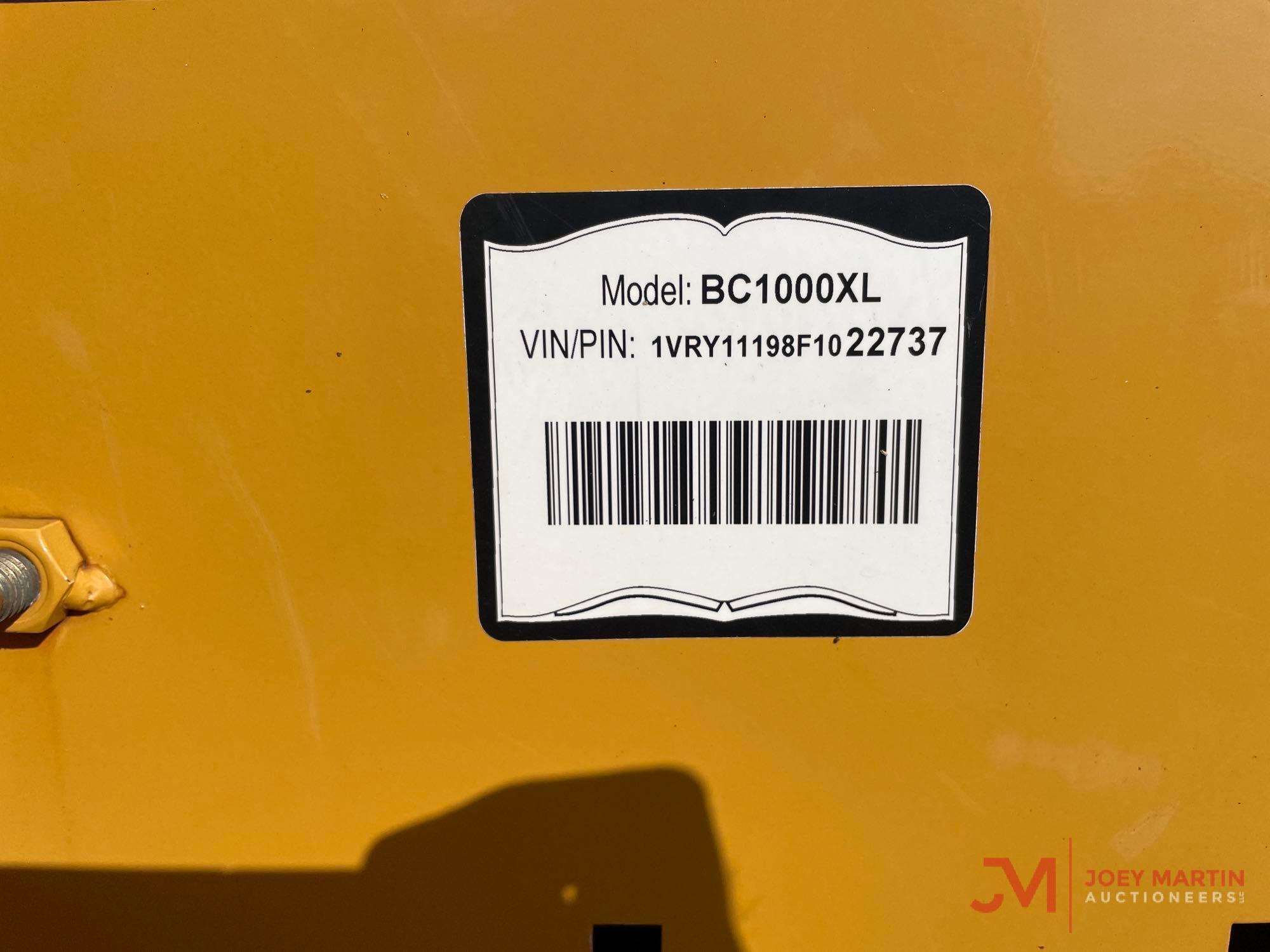 2015 VERMEER BC 1000 WOOD CHIPPER