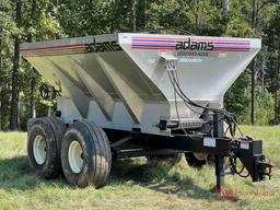 ADAMS TANDEM AXLE FERTILIZER SPREADER TRAILER