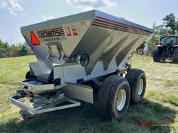 ADAMS TANDEM AXLE FERTILIZER SPREADER TRAILER