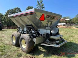 ADAMS TANDEM AXLE FERTILIZER SPREADER TRAILER