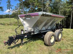 ADAMS TANDEM AXLE FERTILIZER SPREADER TRAILER