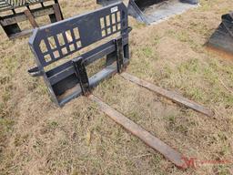 48" FORKS SKID STEER ATTACHMENT