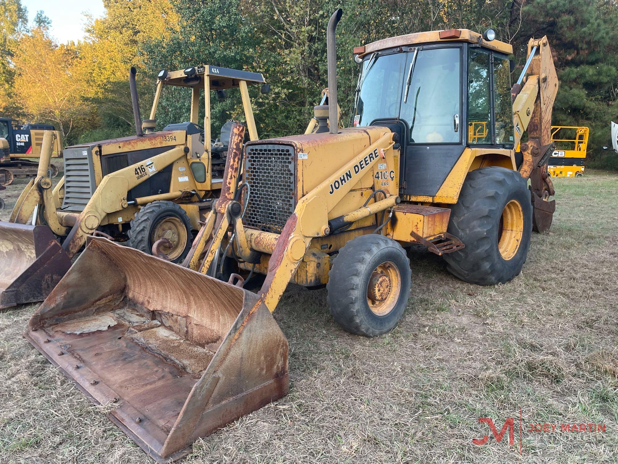 JOHN DEERE 410C LOADER BACKHOE