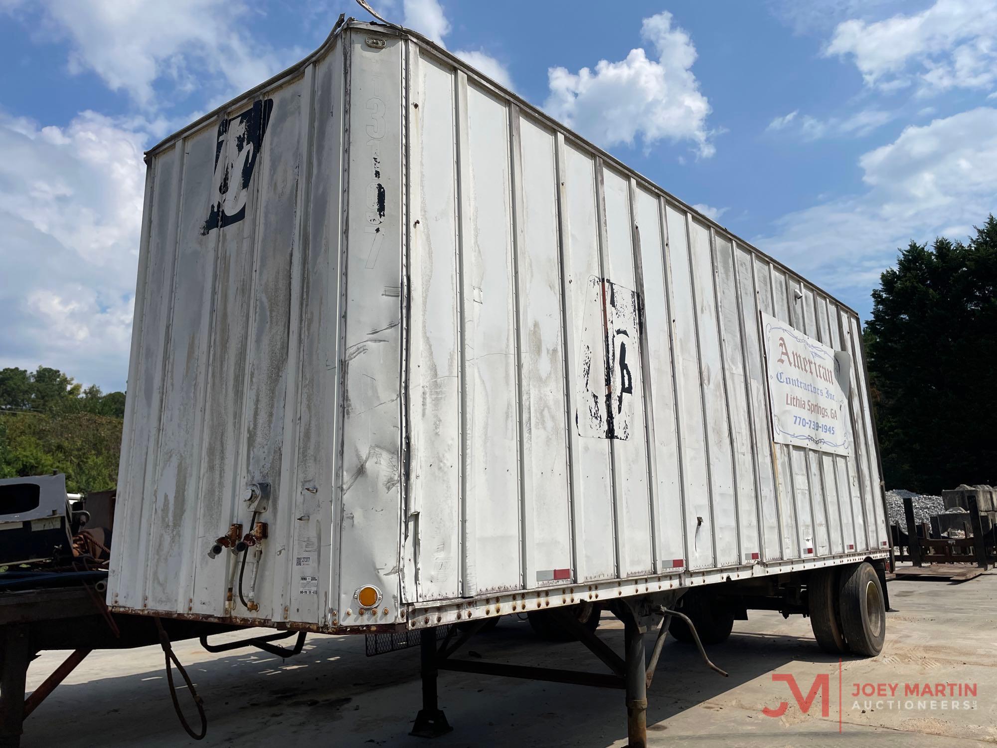 ROAD SYSTEMS S/A STORAGE VAN TRAILER