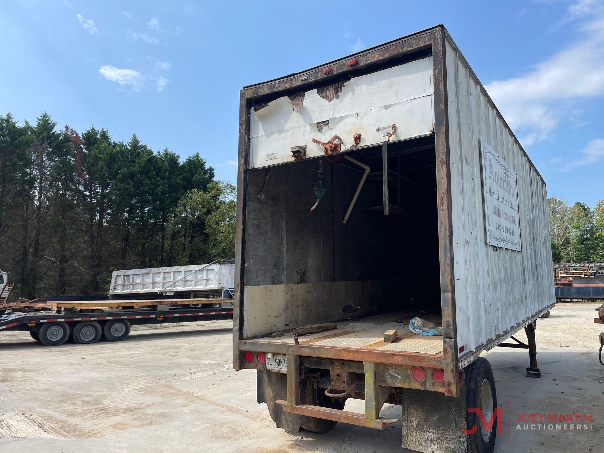 ROAD SYSTEMS S/A STORAGE VAN TRAILER