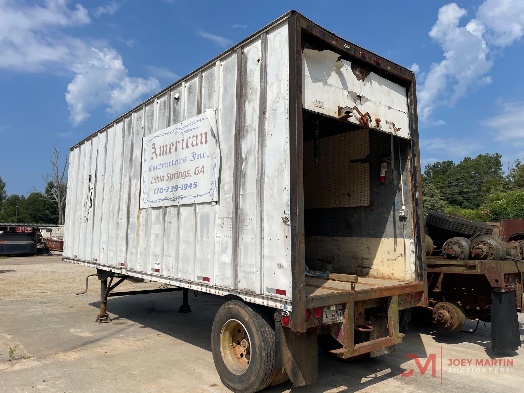 ROAD SYSTEMS S/A STORAGE VAN TRAILER