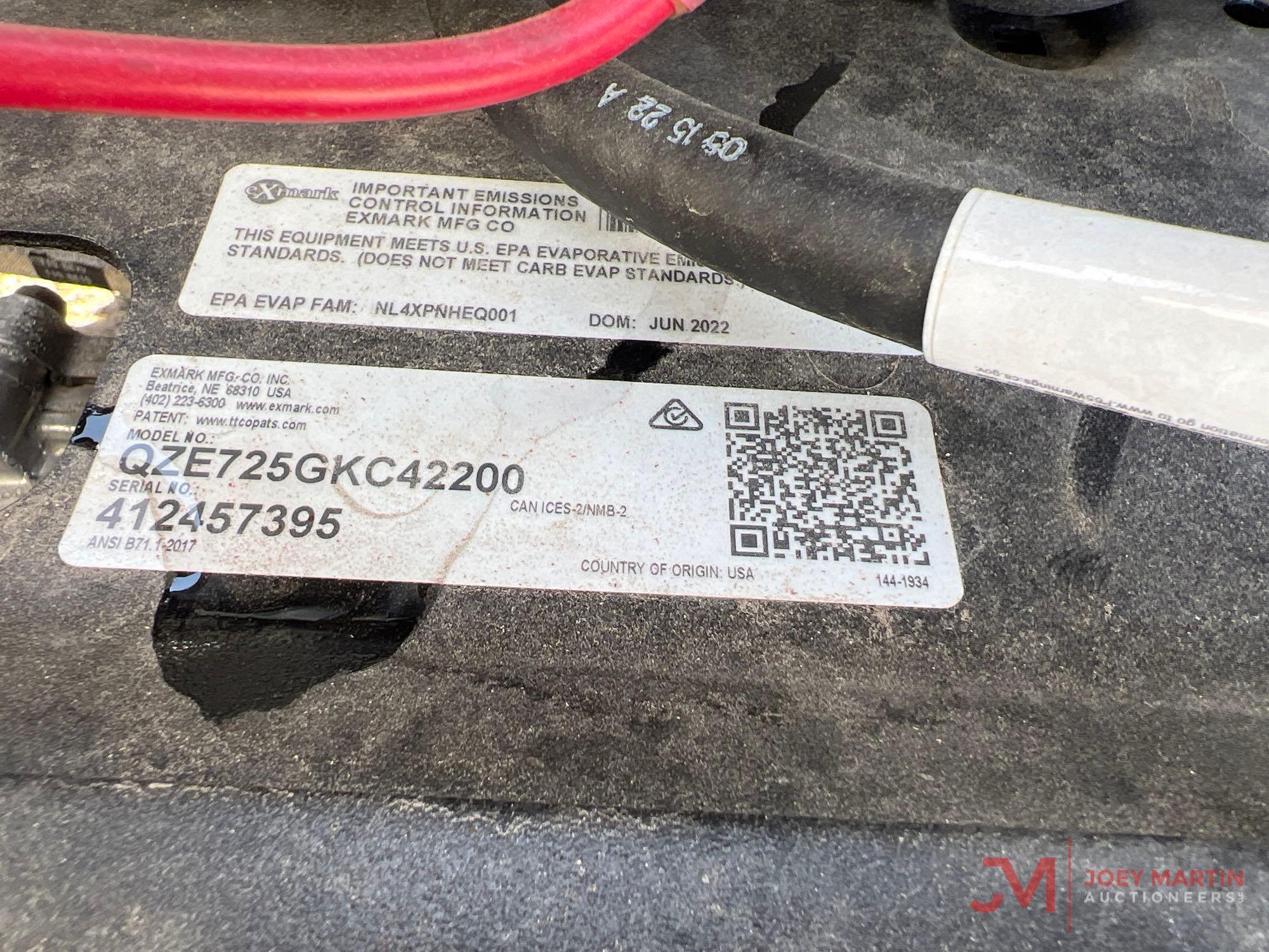 NEW EXMARK QUEST ZERO TURN MOWER