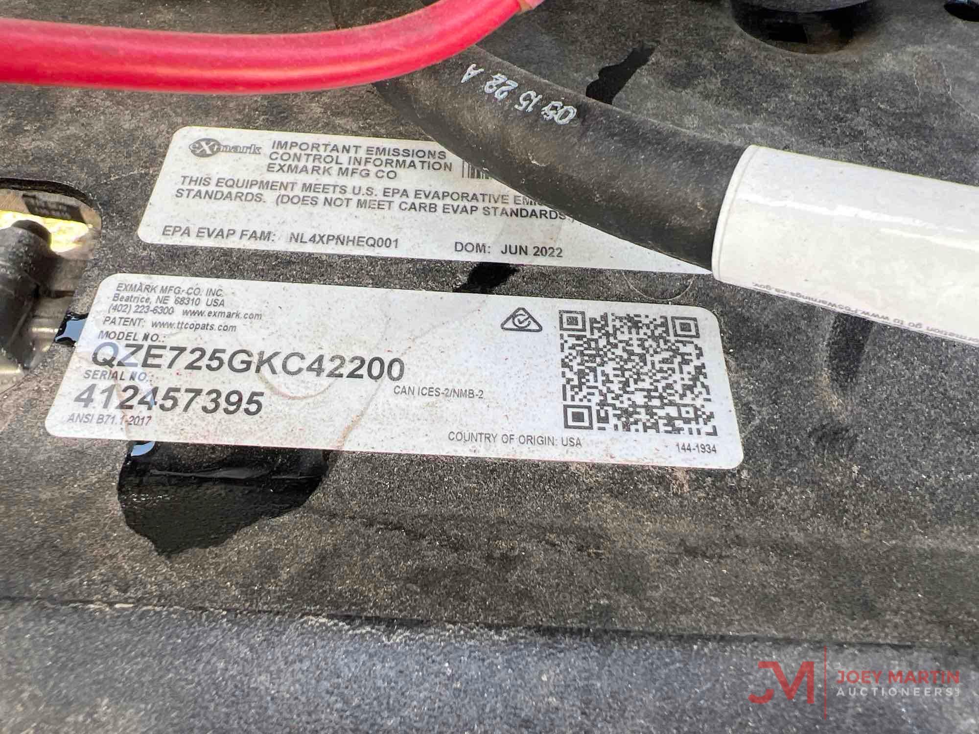 NEW EXMARK QUEST ZERO TURN MOWER