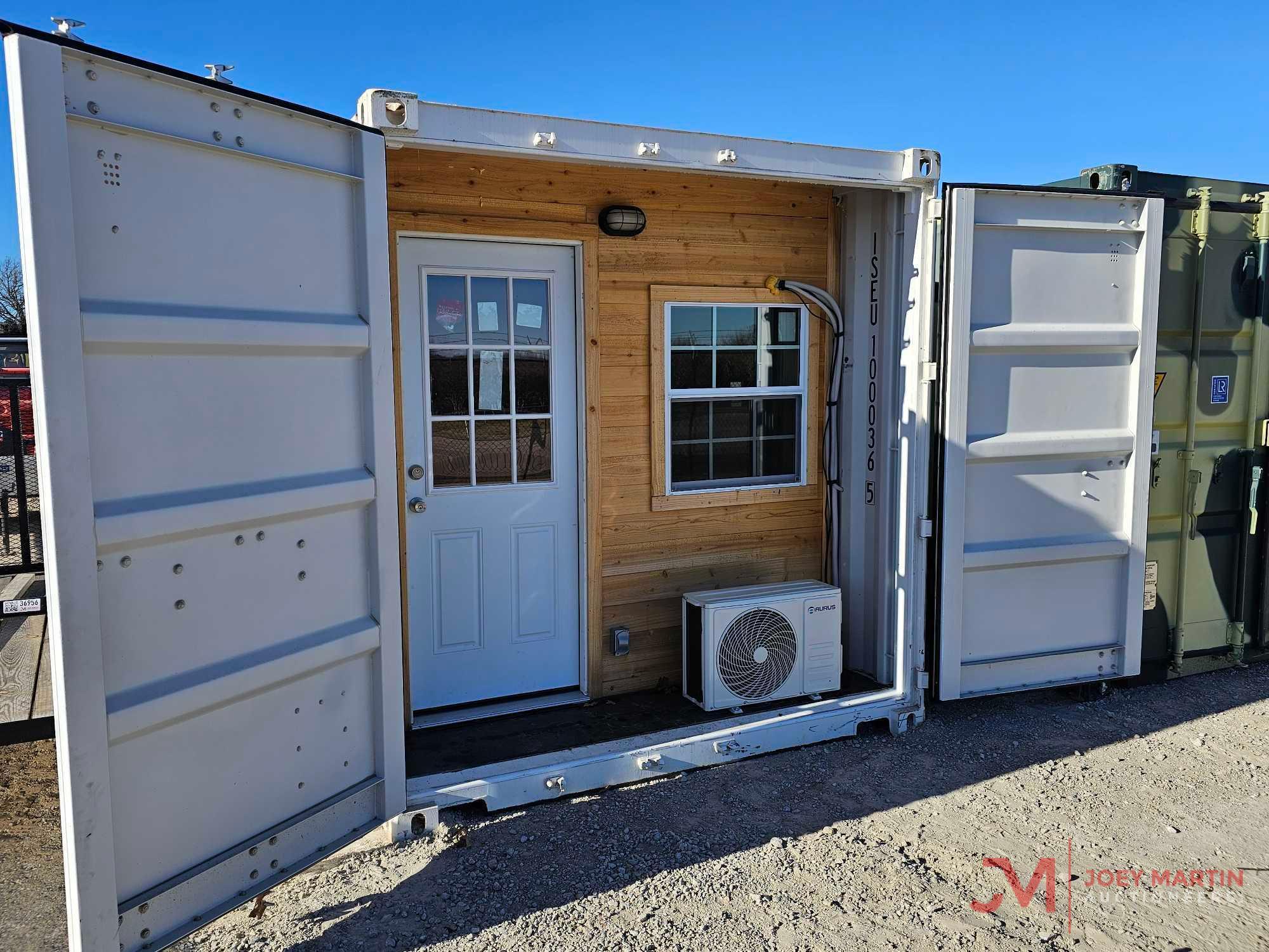 SINGLE TRIP 20' SHIPPING CONTAINER / CAMP HOUSE