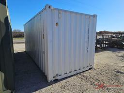 SINGLE TRIP 20' SHIPPING CONTAINER / CAMP HOUSE