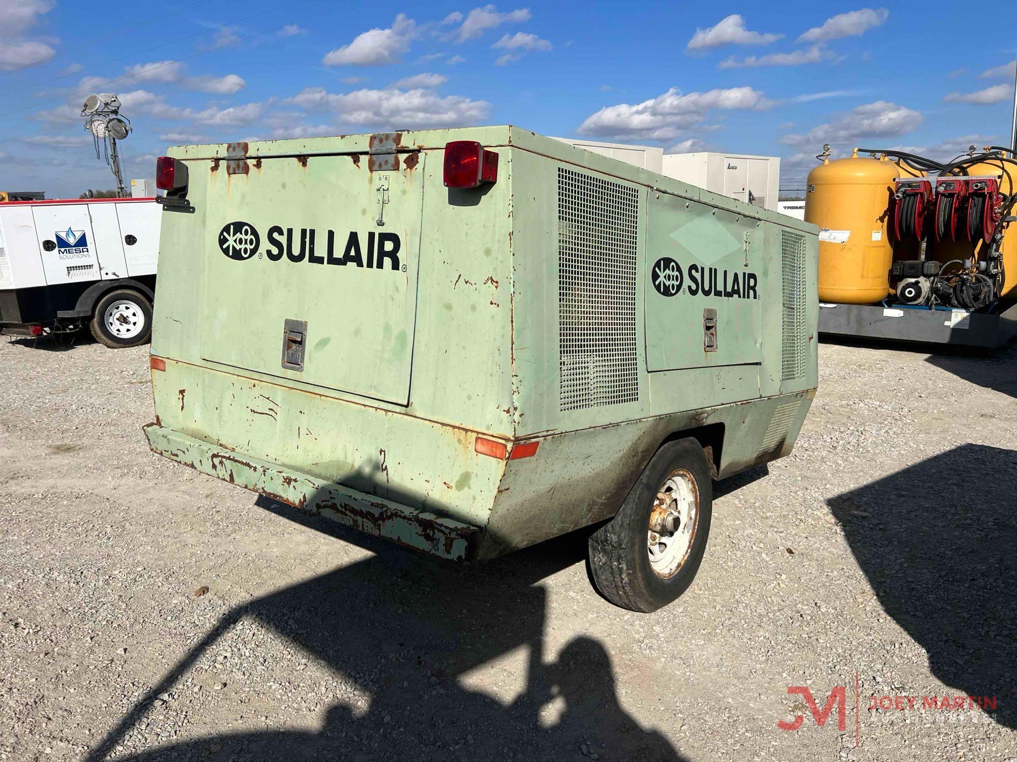 SULLAIR 375DPQ CFM TOWABLE AIR COMPRESSOR