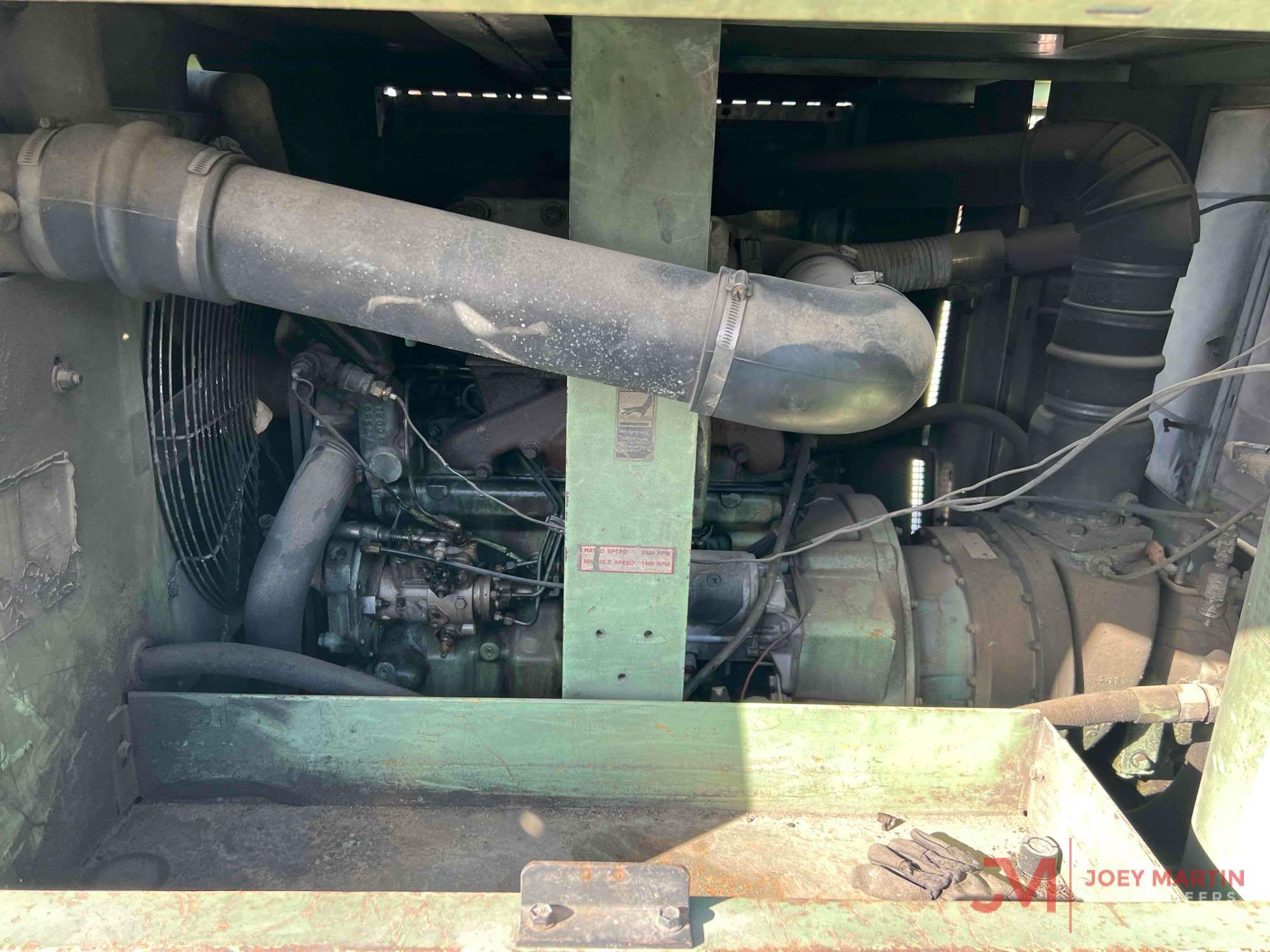 SULLAIR 375DPQ CFM TOWABLE AIR COMPRESSOR