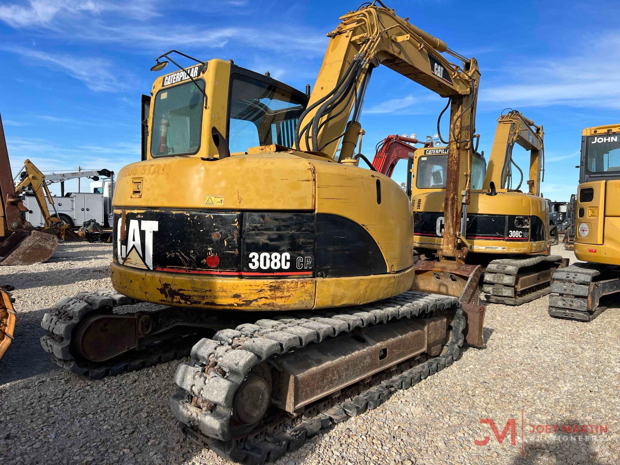 2007 CAT 308C HYDRAULIC EXCAVATOR