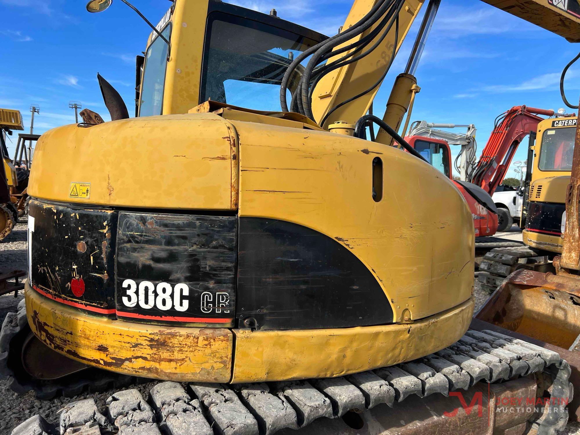 2007 CAT 308C HYDRAULIC EXCAVATOR
