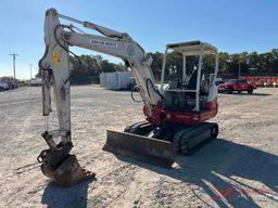 2017 TAKEUCHI TB240 MINI EXCAVATOR