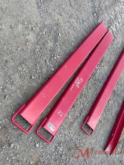 UNUSED 72" FORK EXTENSIONS