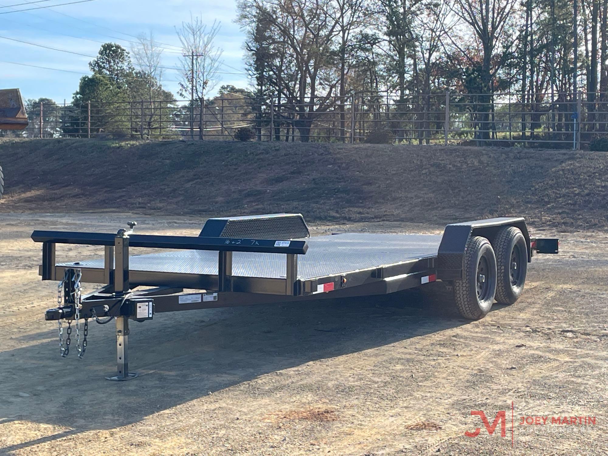 NEW 2024 TEXOMA 18' TAG TRAILER