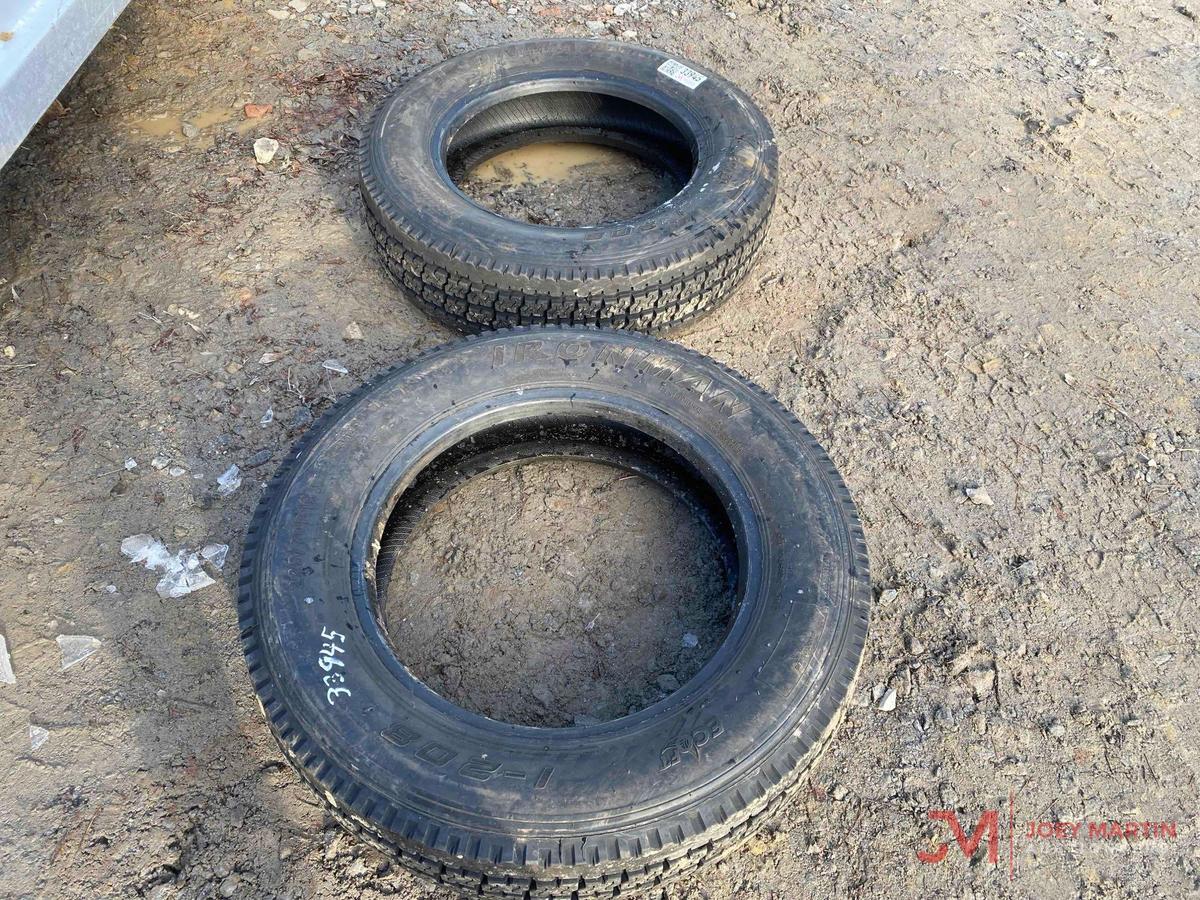 (2) 225/70R19.5 TIRES