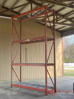 (1) 15'H X 8'W X 3'D SECTION OF WAREHOUSE RACKING