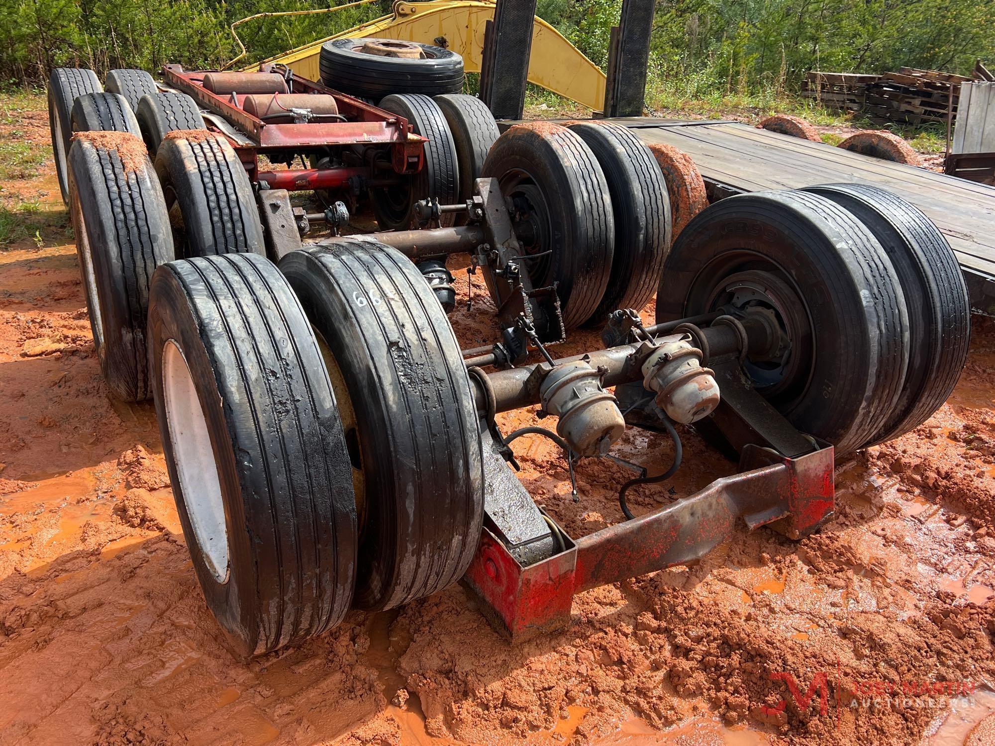 (4) TRUCK AXLES
