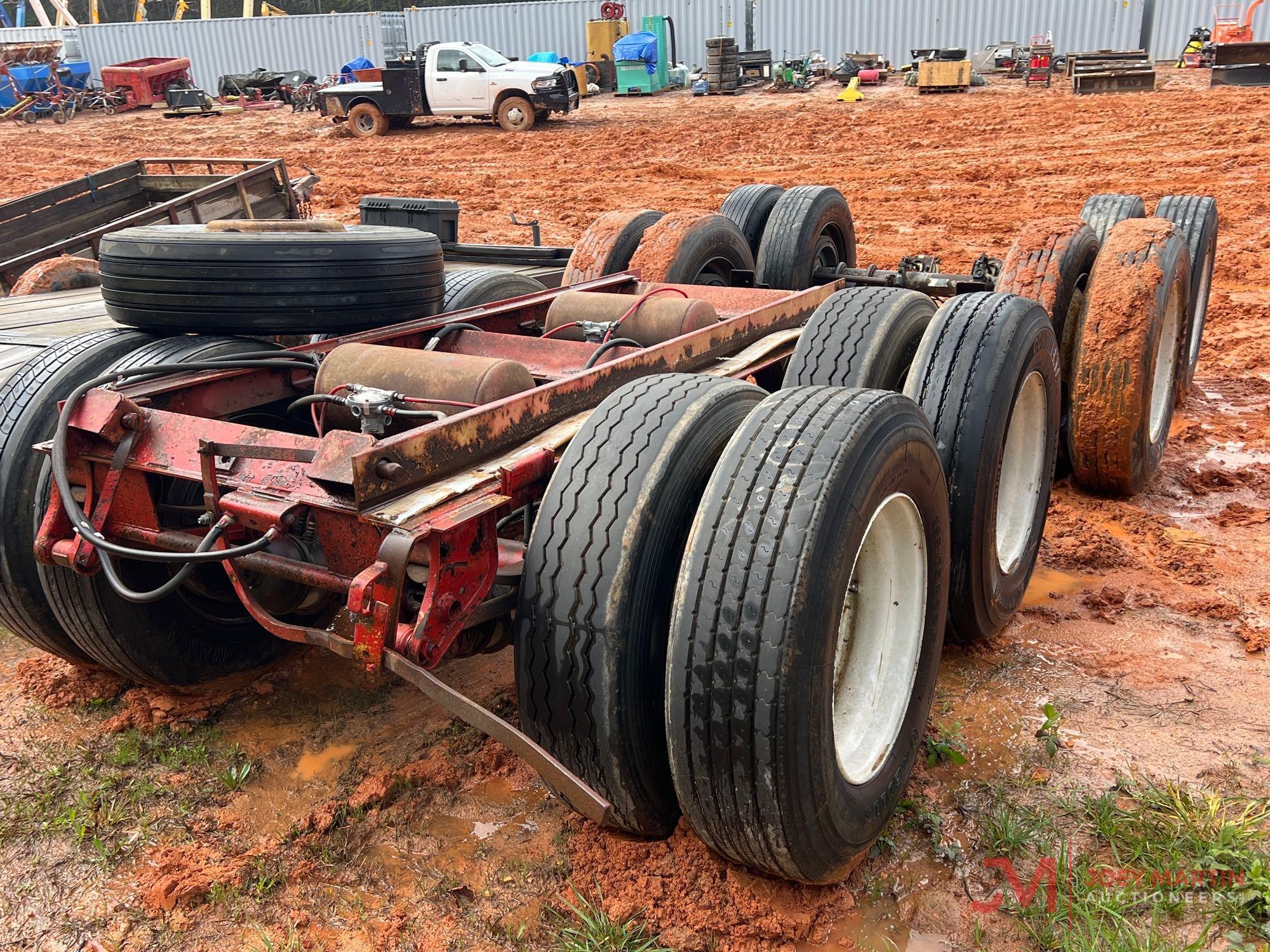 (4) TRUCK AXLES