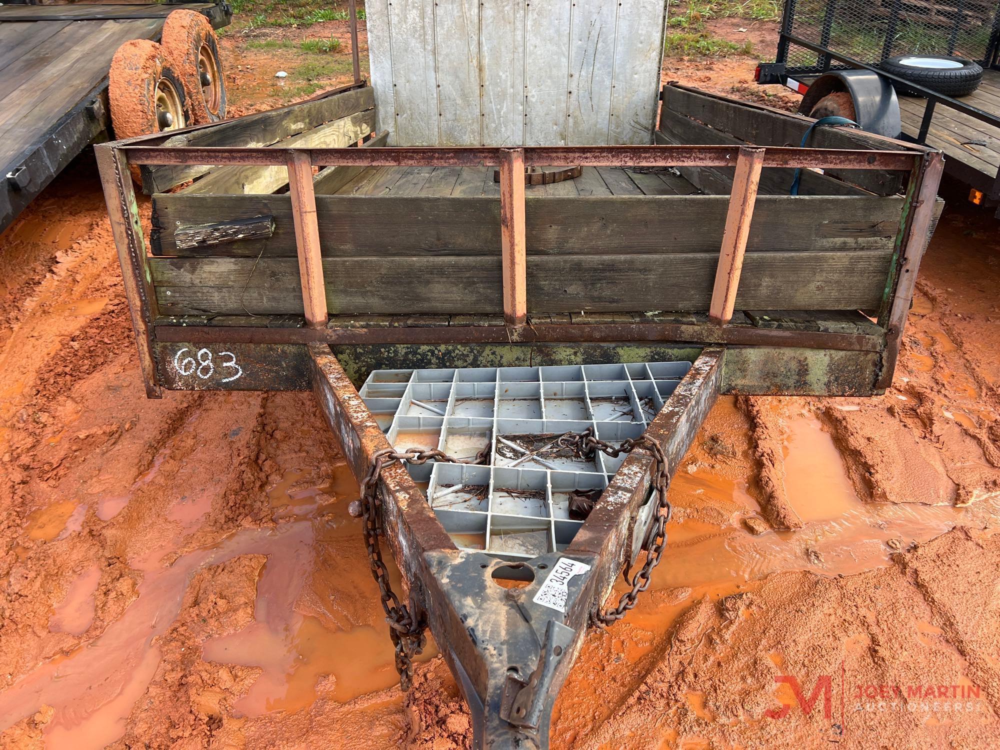 6' x 10? HOMEMADE TRAILER