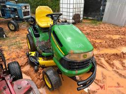 JOHN DEERE LA140 AUTO RIDING MOWER