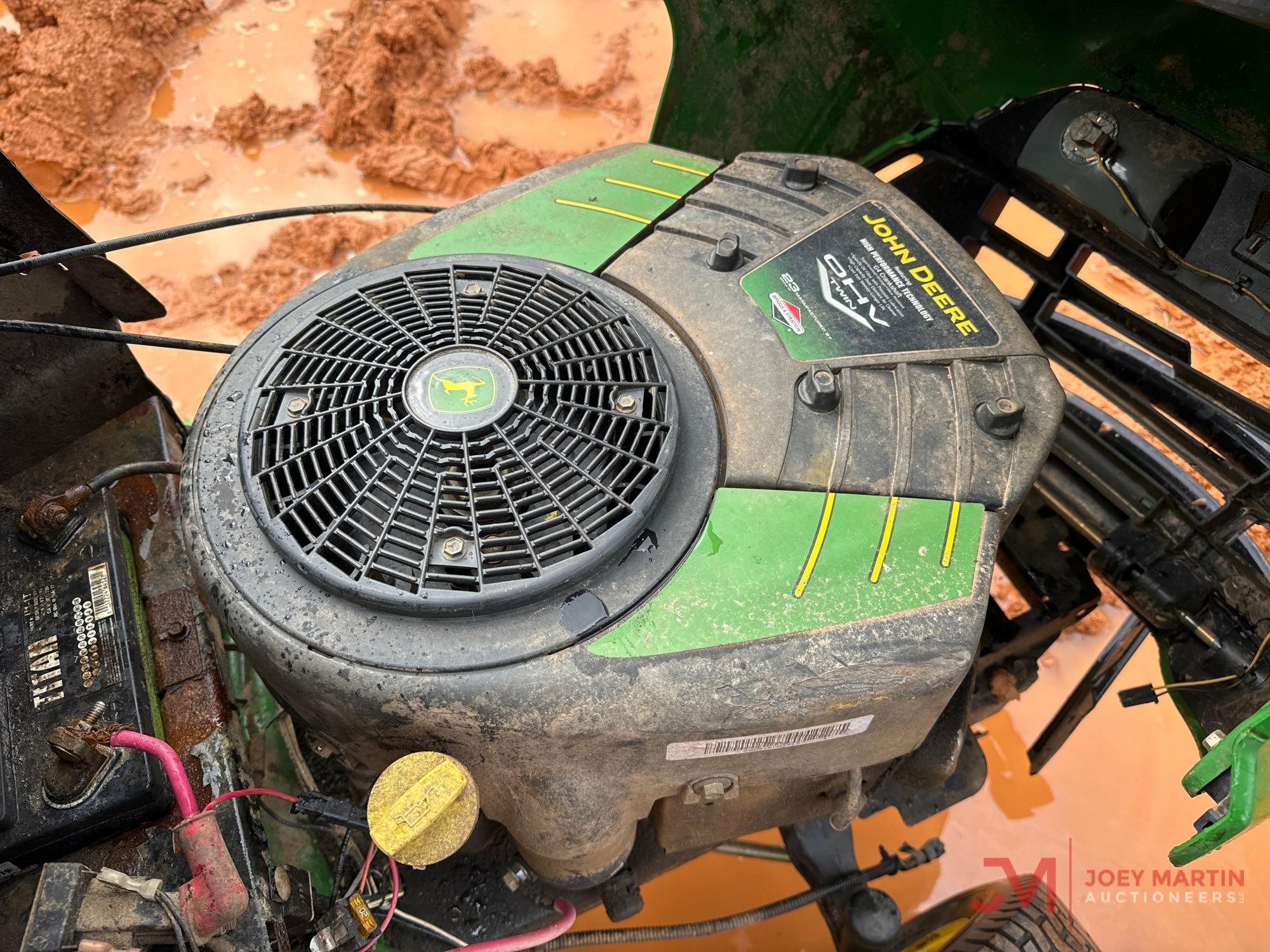 JOHN DEERE LA140 AUTO RIDING MOWER