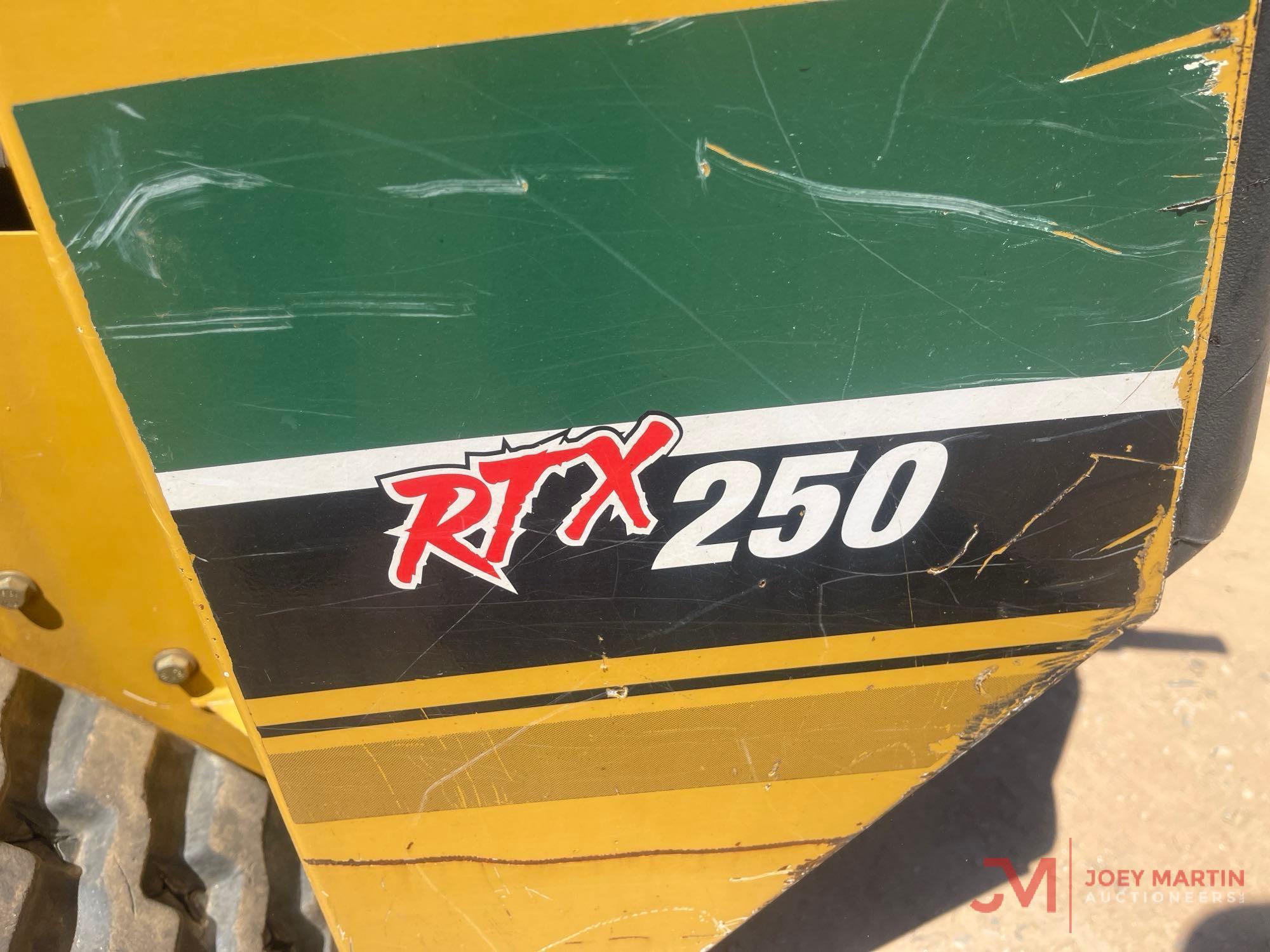 VERMEER RTX250 WALK BEHIND TRENCHER