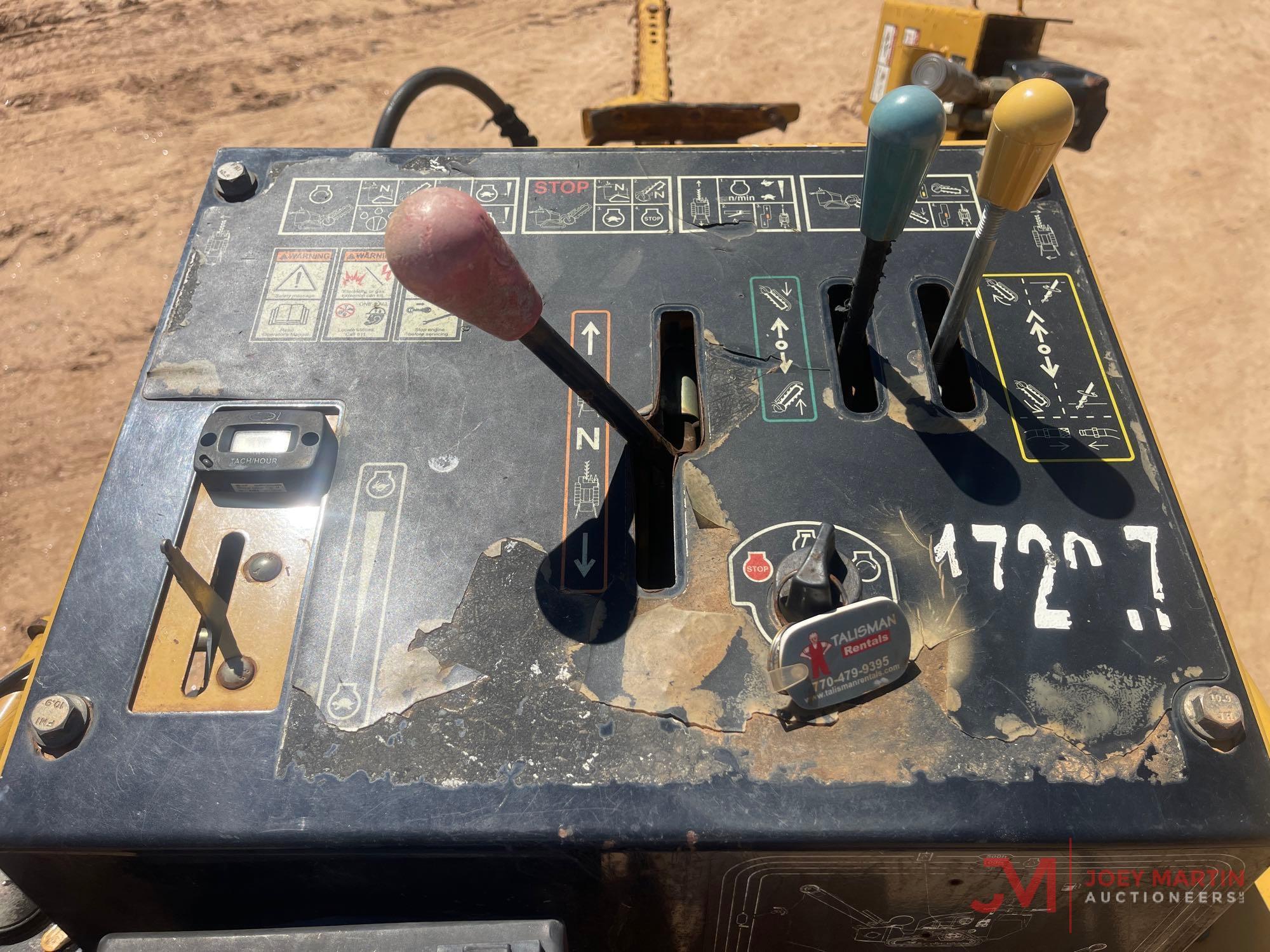 VERMEER RTX250 WALK BEHIND TRENCHER