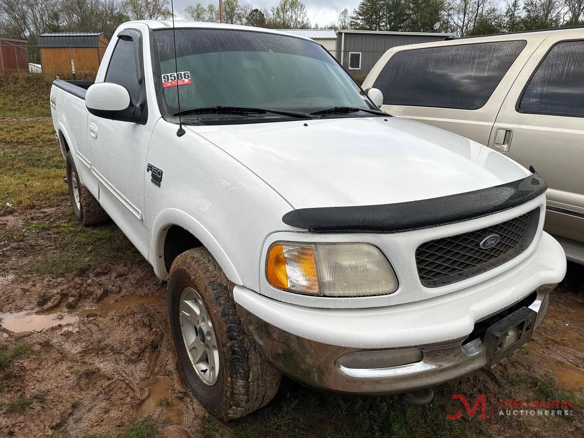 1998 FORD F-150 REGULAR CAB PICKUP TRUCK