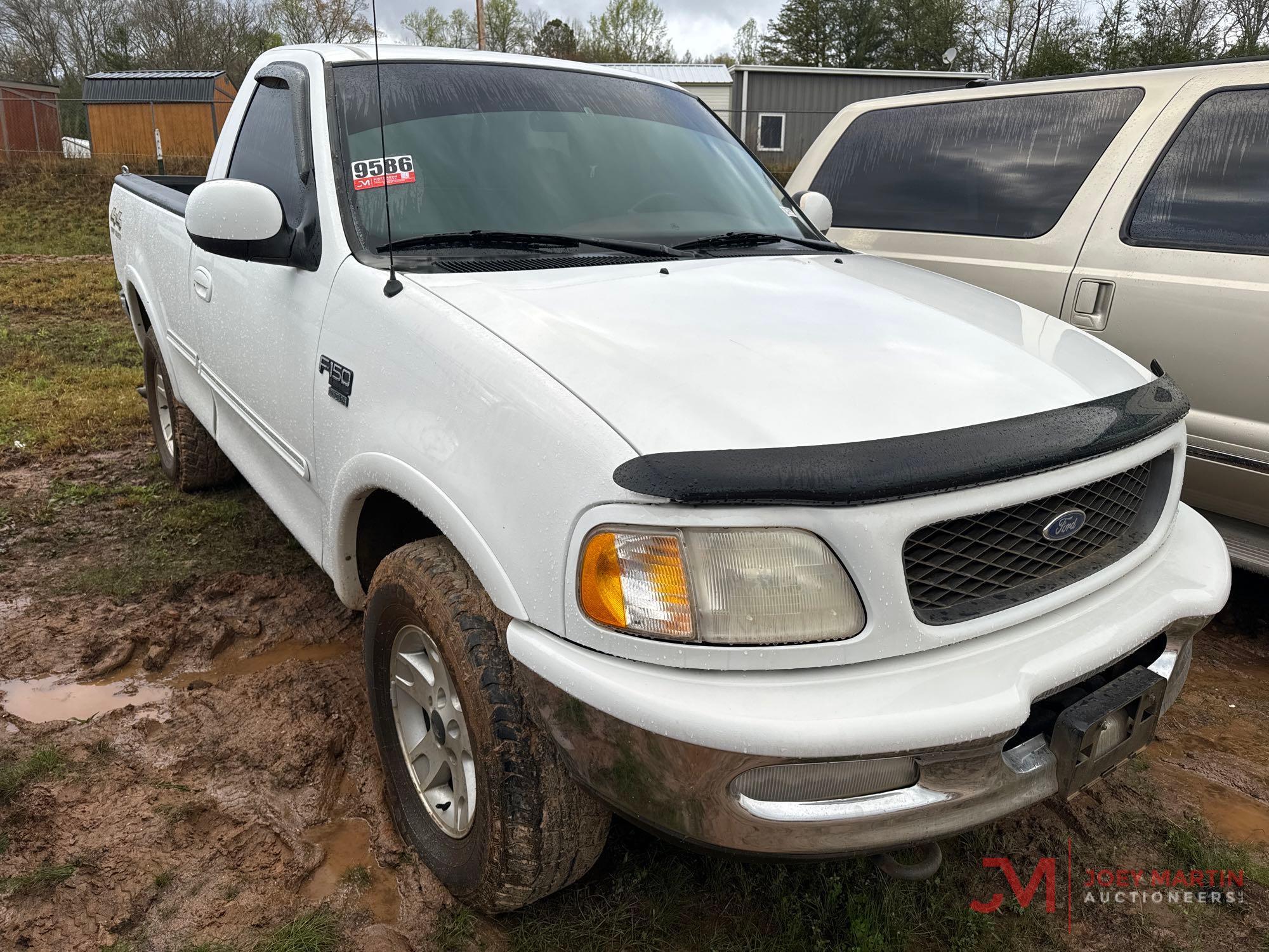 1998 FORD F-150 REGULAR CAB PICKUP TRUCK